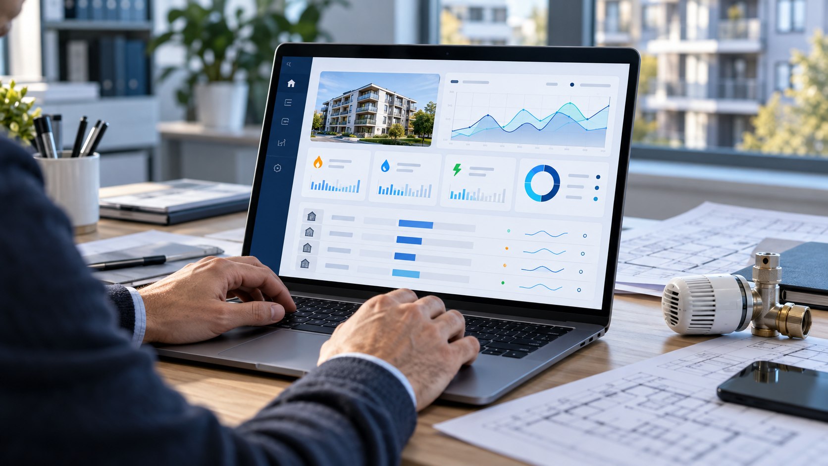 Dashboard per il monitoraggio dei consumi energetici di un edificio